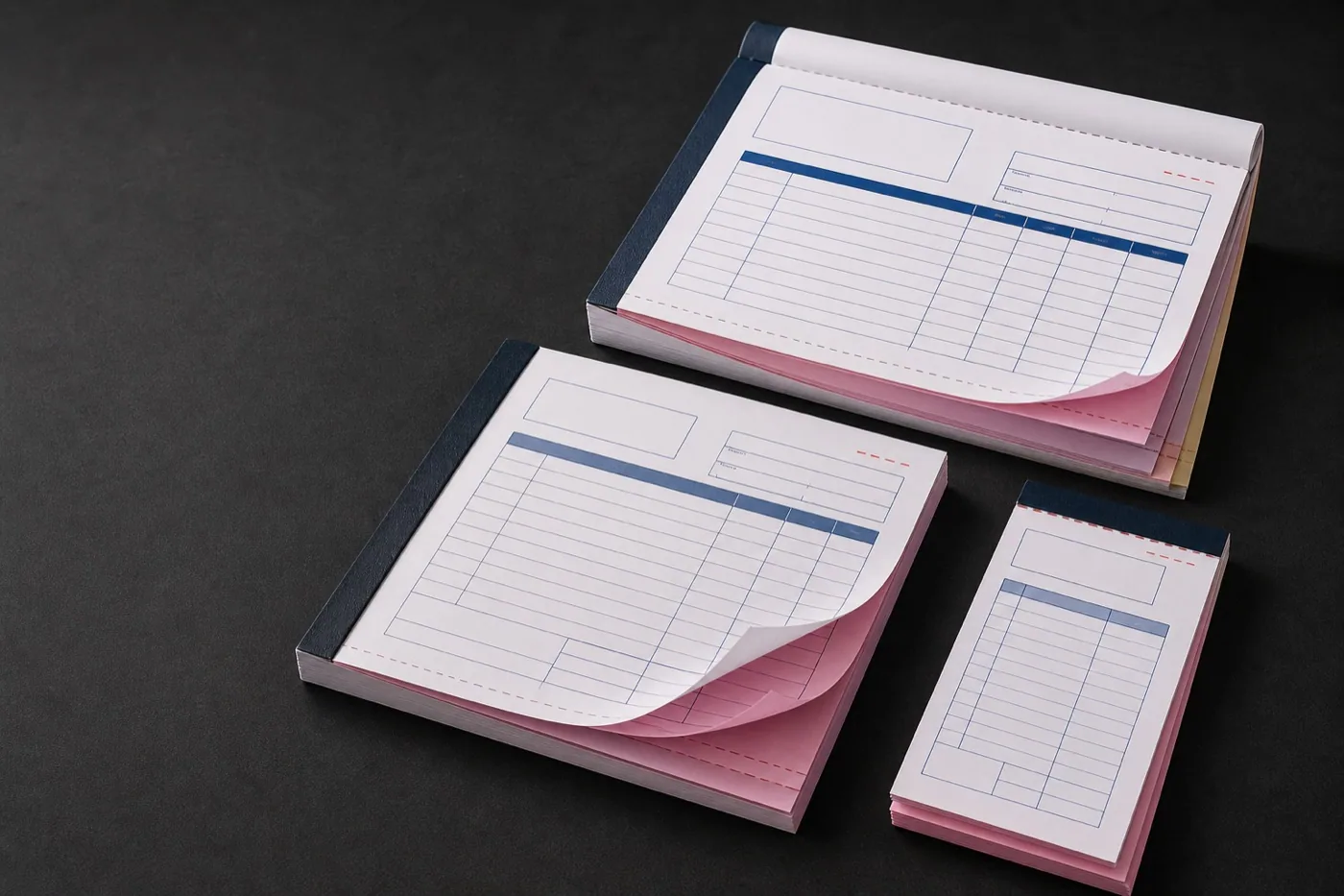 NCR bill book and business form printing example