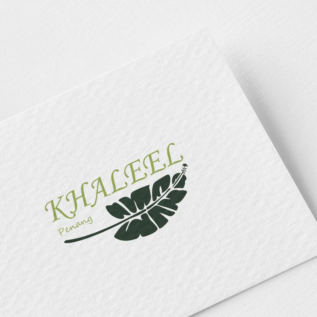Khaleel brand identity shown across coordinated applications